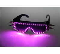 LED Rivet Punk Glasses for LED Growing Light Performance Stage